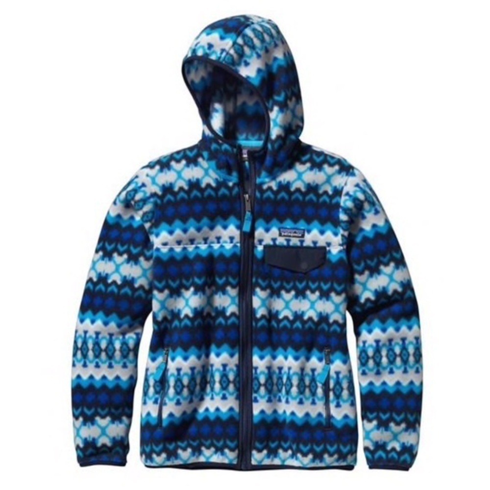 Patagonia Women's Lightweight Snap-T Hooded‎ Jacket, Cliff: Electron Blue
